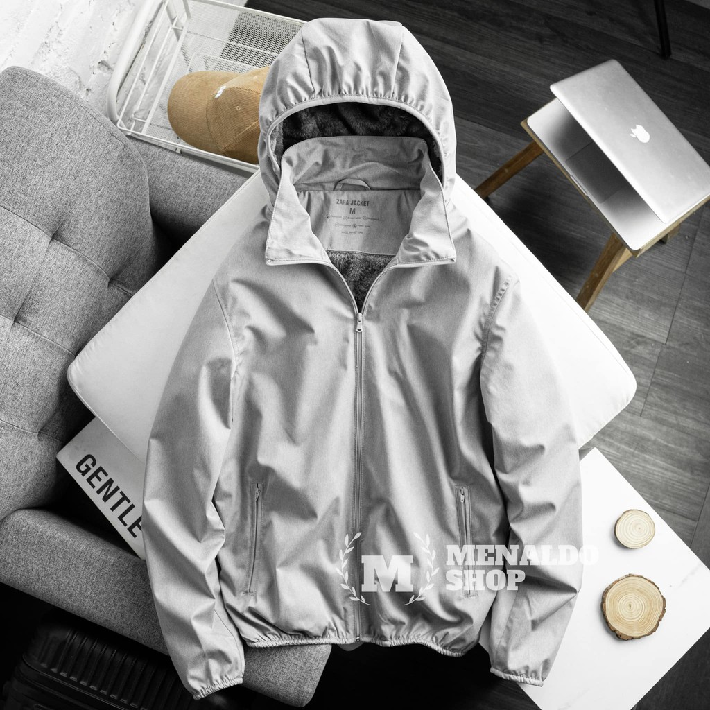 Áo Gió Lót Lông Zara Jacket 2022 - Hàng Siêu Cấp MenaldoS