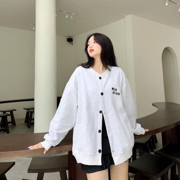 Áo khoác ❤️FREESHIP❤️Áo khoác cadigan nỉ bông cotton - mif club | BigBuy360 - bigbuy360.vn