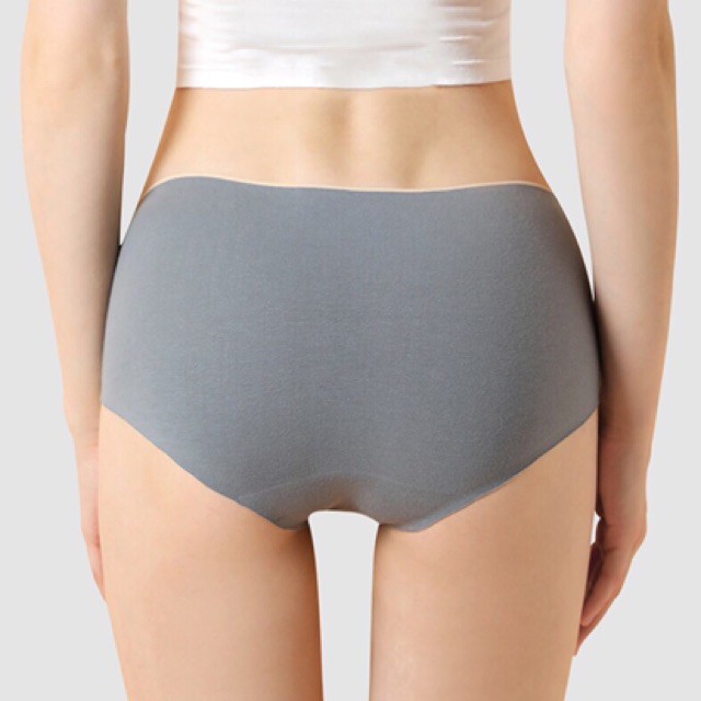 Quần lót  nữ cotton ép không đường may, quần lót nữ không viền kháng khuẩn xuất Nhật