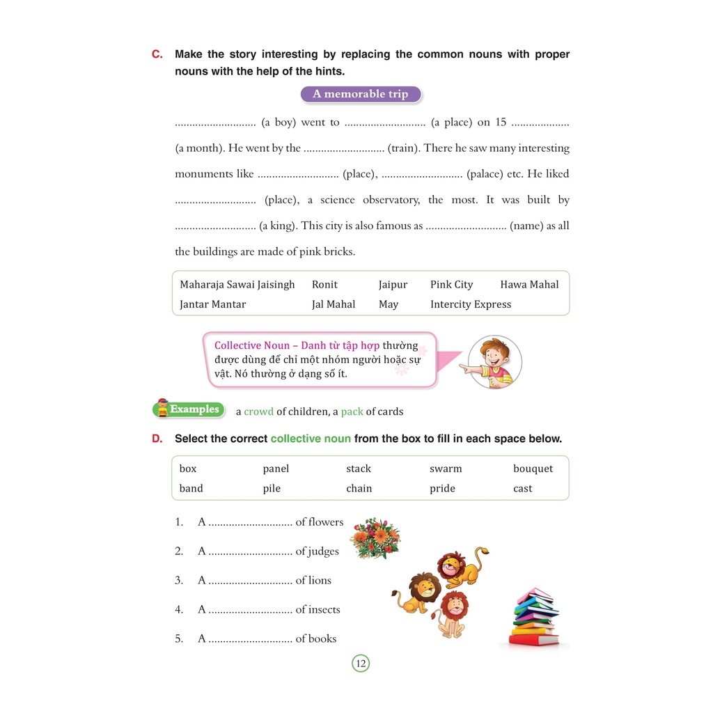 Sách Bài Tập Bổ Trợ Ngữ Pháp Tiếng Anh - Lớp 3