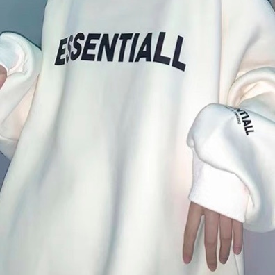 Áo khoác Hoodie Nỉ Nam Nữ form rộng Anne9x Store chất Nỉ Ngoại hai lớp in ESSENTIALL Unisex Freesize | BigBuy360 - bigbuy360.vn