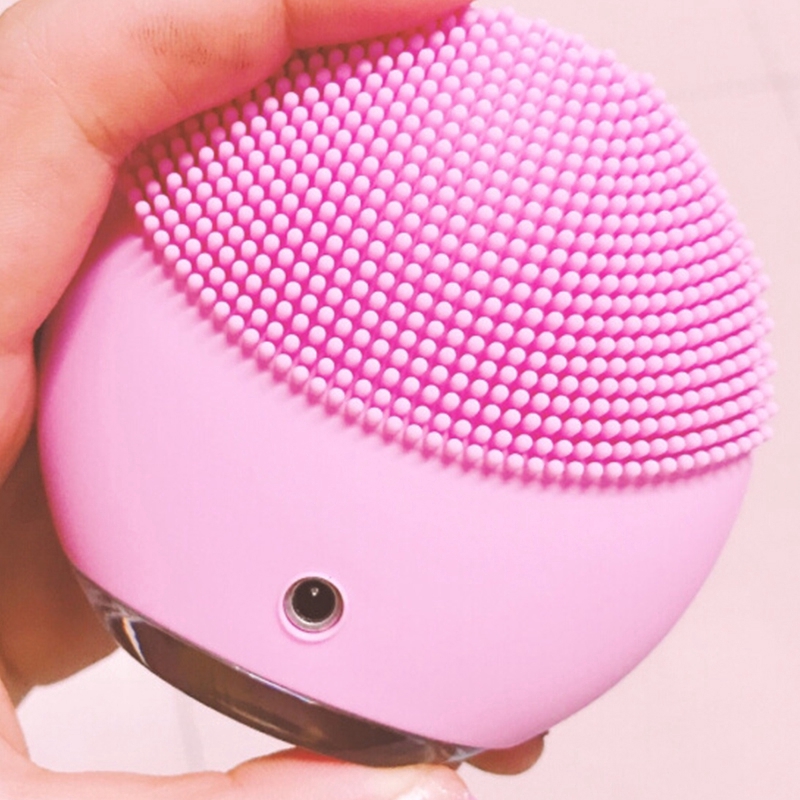 Máy rửa mặt silicon làm sạch tẩy tế bào chết chống thấm nước