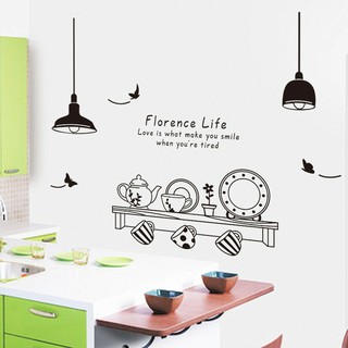 decal dán tường dán bếp