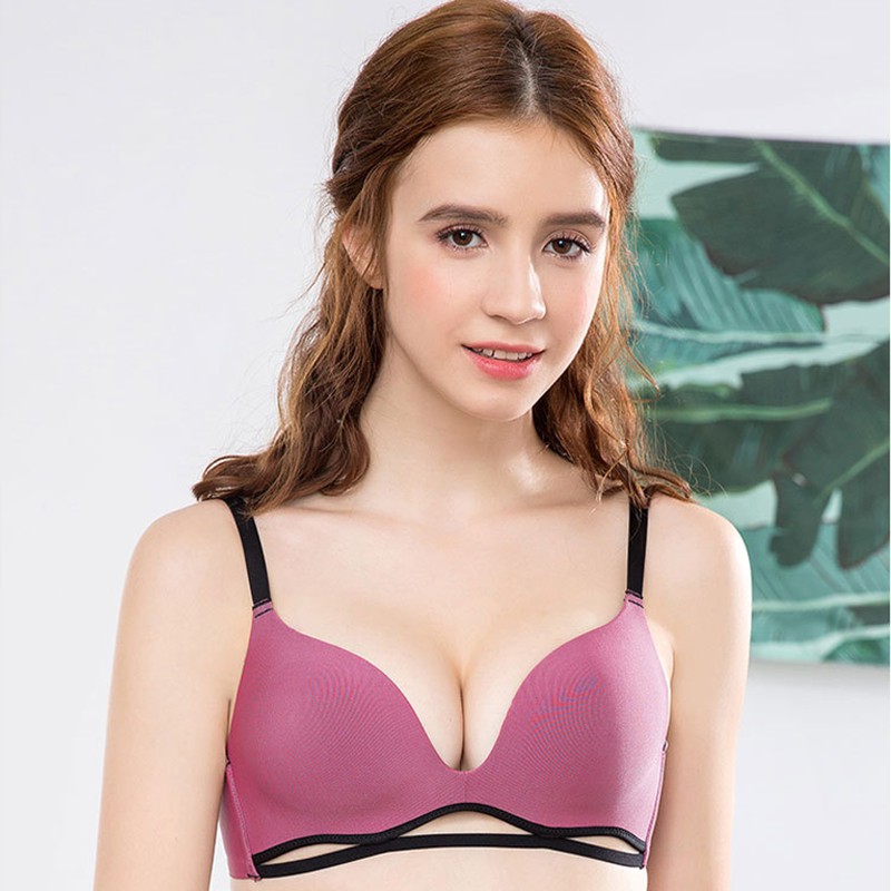 Áo lót nâng ngực không gọng đơn giản thoải mái và gợi cảm