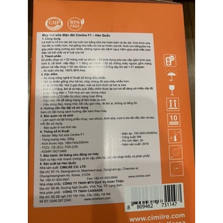 máy hút sữa cilmre f1