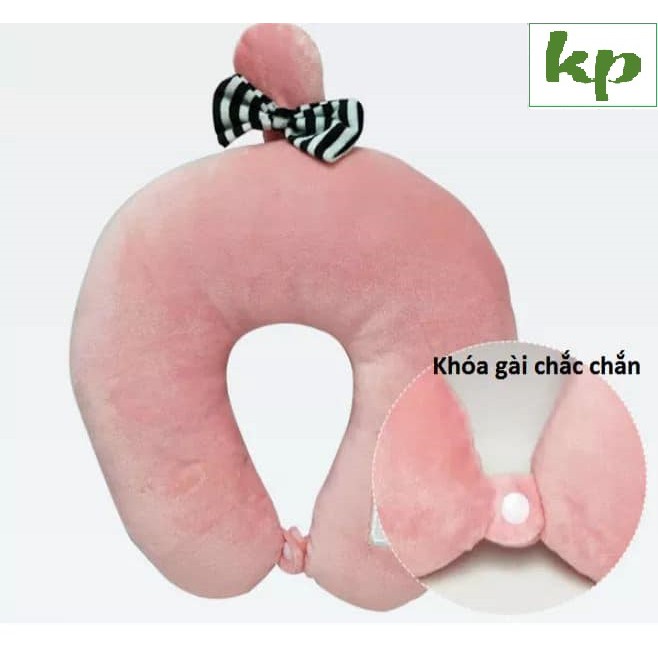 Gối kê cổ u miniso tiện dụng, gối chữ U du lịch ngủ trưa văn phòng siêu tiện dụng KC18-UMiniso