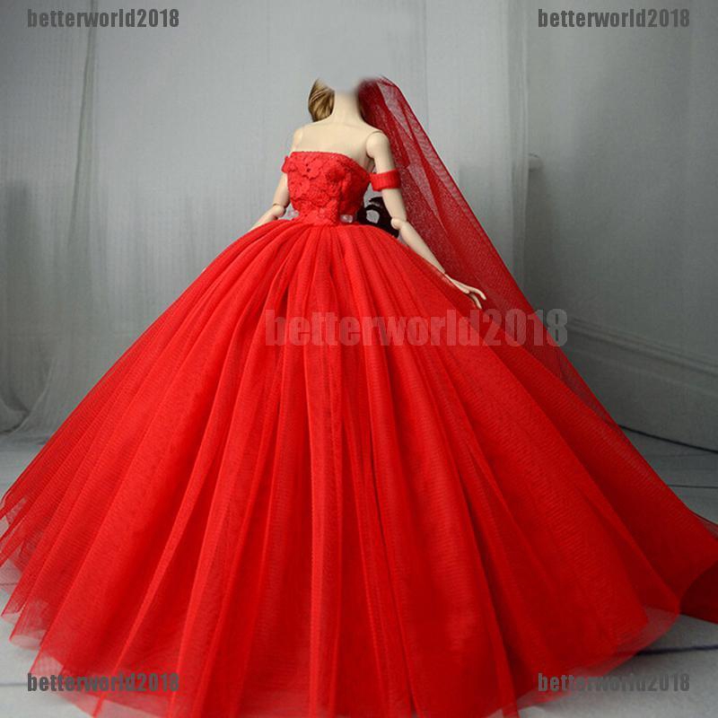 Đầm Công Chúa Xinh Xắn Cho Búp Bê