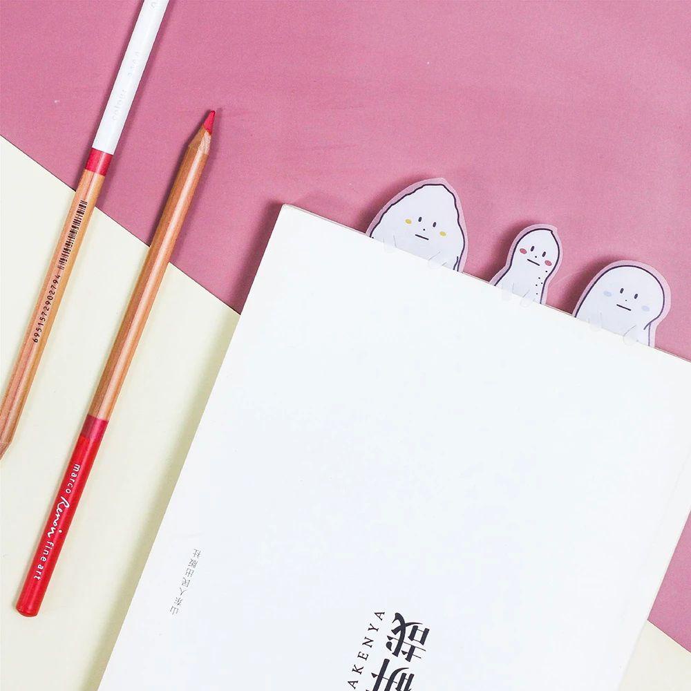 Thẻ Đánh Dấu Trang Sách Hình Chú Vịt Hoạt Hình Mini Đáng Yêu