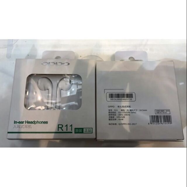 Tai nghe nhét tai oppo R11