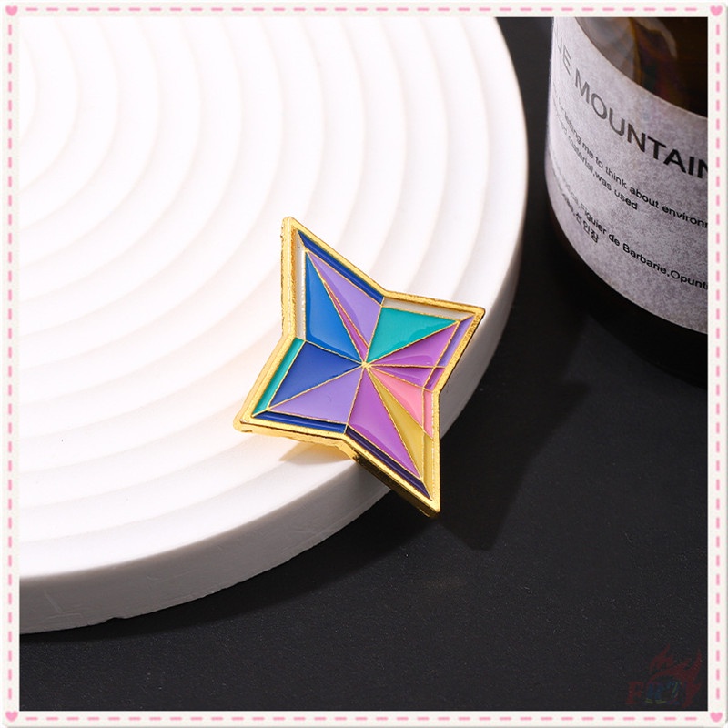 ★ Primogems - Ghim Cài Áo Tác Động Genshin ★ 1 Huy Hiệu Gài Balo Tráng Men Hình Game Adventure Doodle