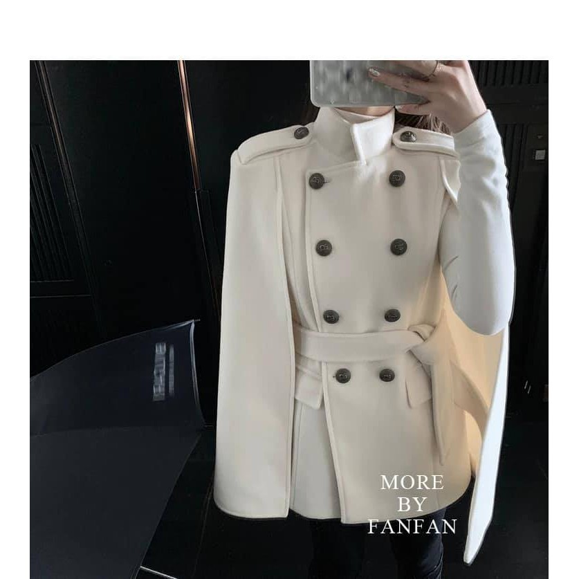 [Mã WAJAN27 hoàn 15% xu đơn 300k] áo dạ hai màu be đen ( áo dạ  | BigBuy360 - bigbuy360.vn