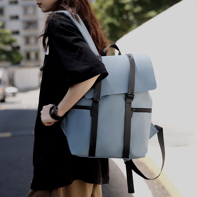 Balo JASMIN NOIR da PU cỡ lớn thiết kế đơn giản thời trang cho nữ