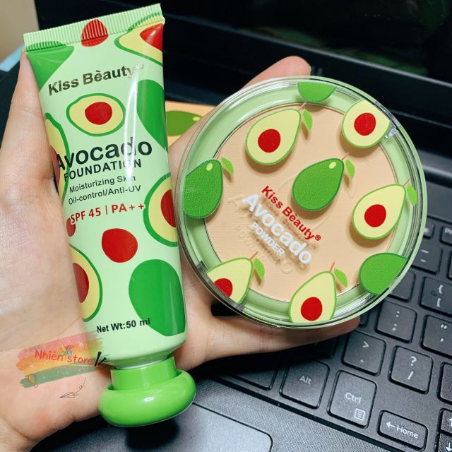 Kem nền 🥑 MỊN MÀNG - CĂNG BÓNG 🥑 Kem nền được chiết xuất từ tinh chất Bơ- KissBeauty Thái Lan