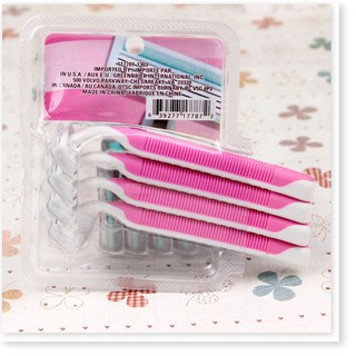 bộ 4 dao cạo râu razors 3 lưỡi
