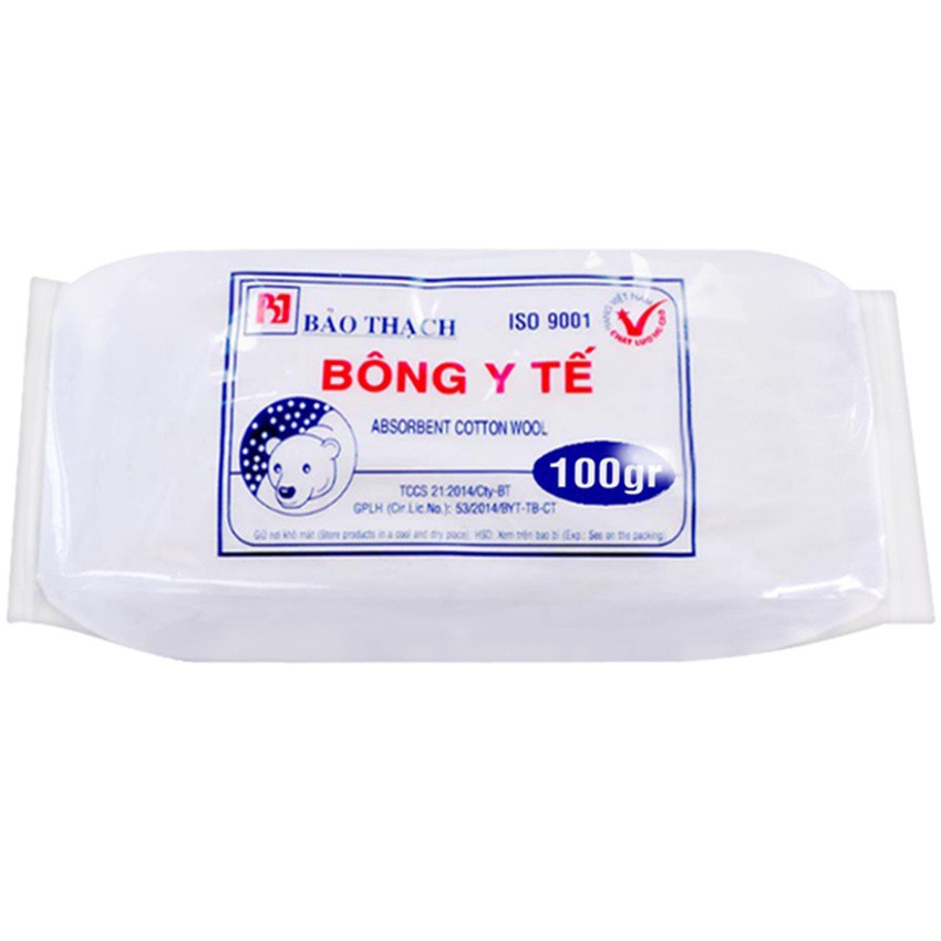 Bông Y Tế 100g Bảo thạch