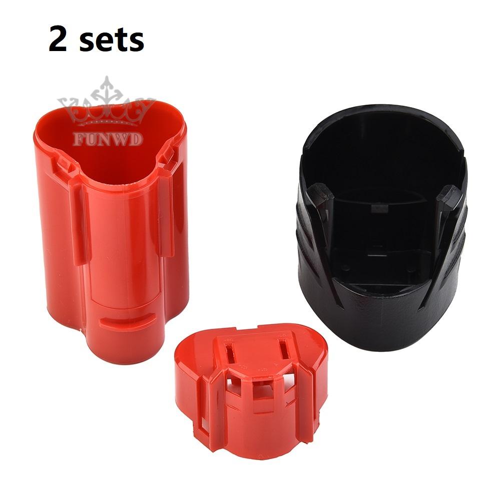 【FUNWD】4X M12 3 Cell Li-ion Battery Plastic Case Box Part Shell Tool For Milwaukee 12V