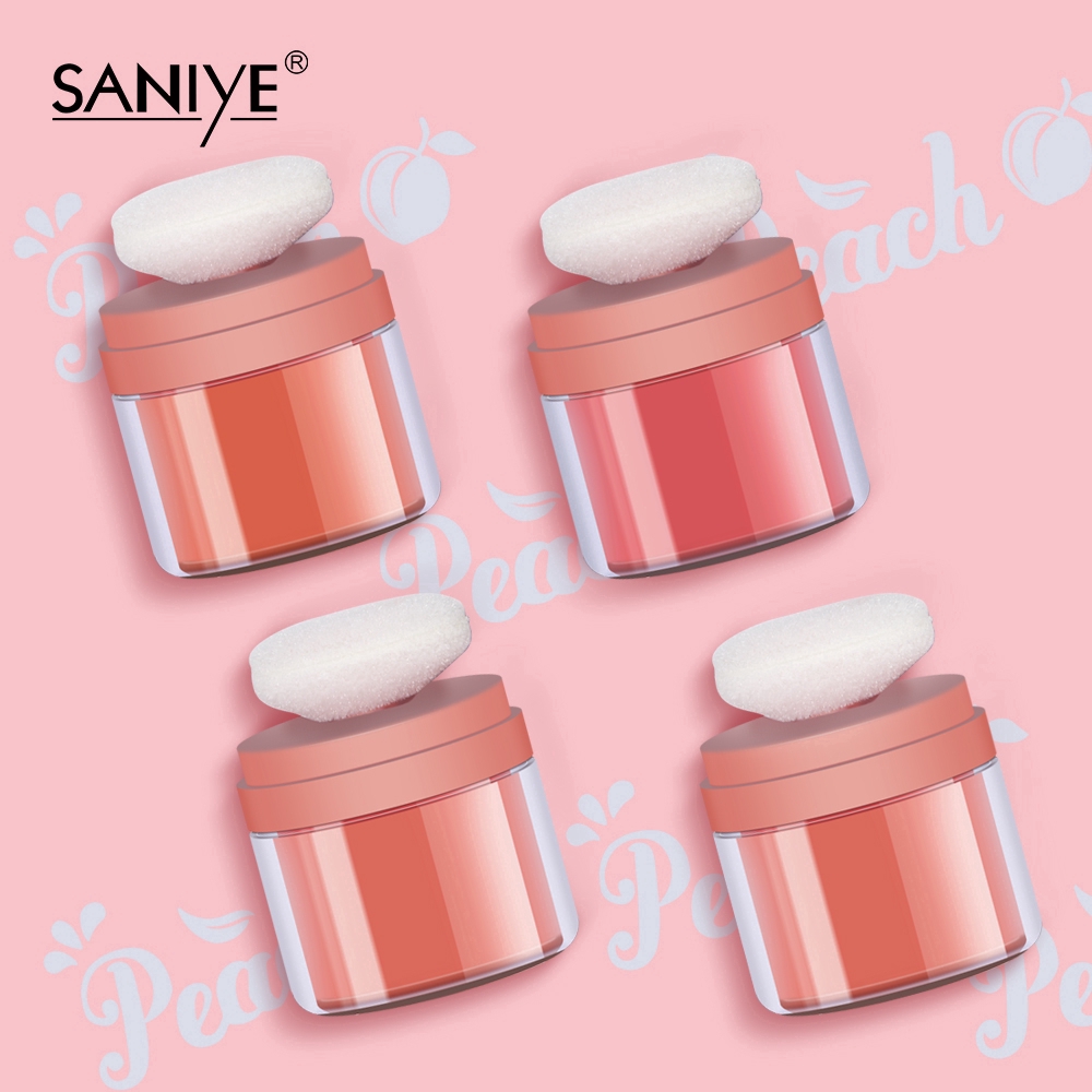 [Hàng mới về] Phấn má hồng mềm chiết xuất đào cho trang điểm chuyên nghiệp SANIYE BL009 | BigBuy360 - bigbuy360.vn