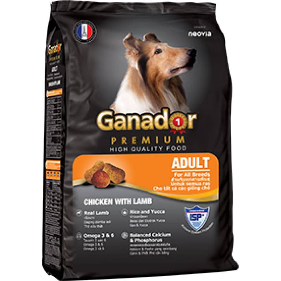 Thức ăn hạt khô cho chó trưởng thành Ganador Adult 1,5kg