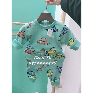 Combo 3 bộ nỉ lót lông