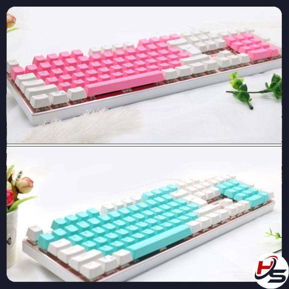 BÀN PHÍM CƠ KANANIC DKD104 PBT KHÔNG LED MIX MÀU HS-Computer