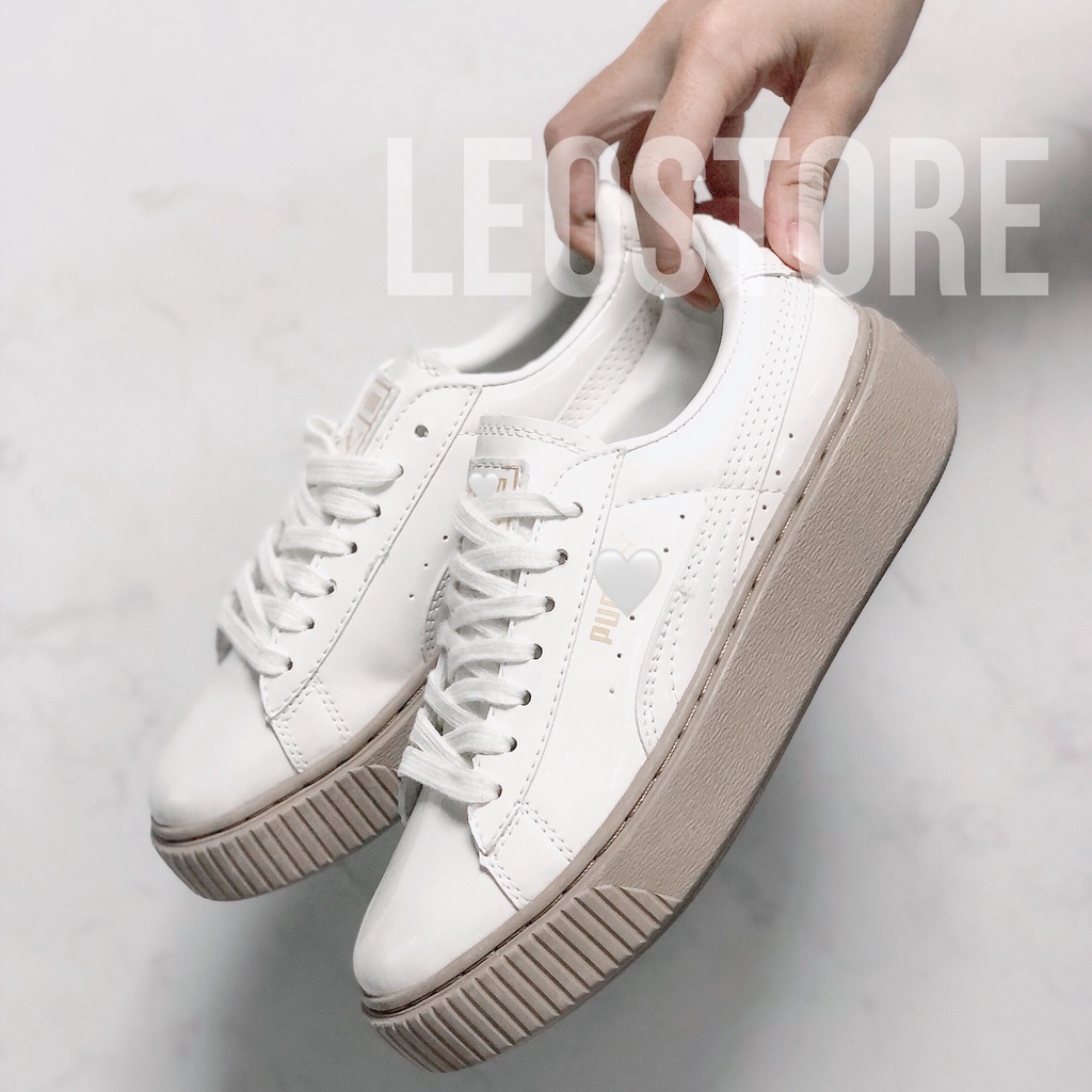 Giày sneaker nữ đế nâu puma fullbox,bill