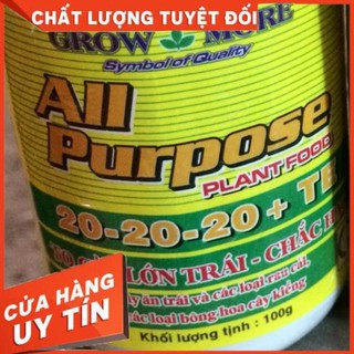 Phân bón lá growmore 20-20-20+TE.