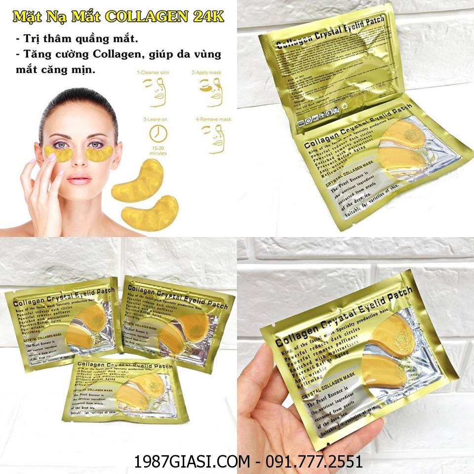 COMBO 20 Mặt Nạ Mắt Collagen Dưỡng Mắt Chống Bọng, Giảm Thâm Mắt Cực Tốt | BigBuy360 - bigbuy360.vn