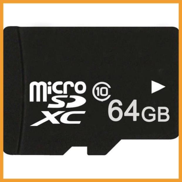 ☢️MẠI DÔ☢️ Thẻ nhớ MicroSD Class 10 Tốc độ cao (Đen) 2GB/4GB/8GB/16GB/32GB/64GB