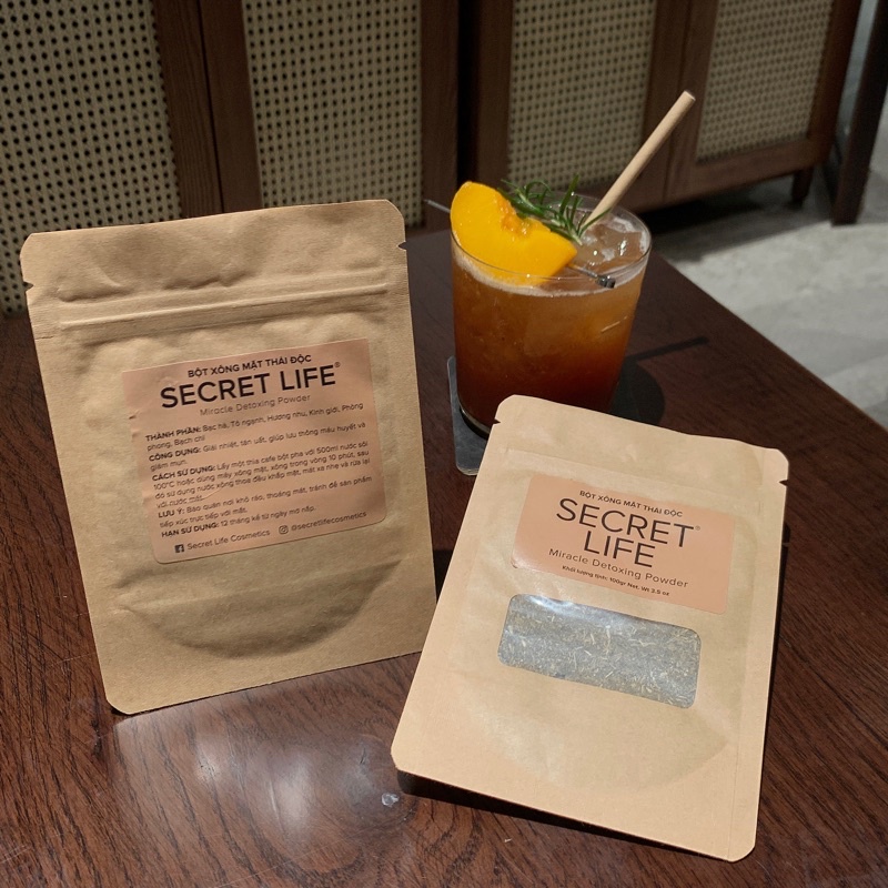 Bột xông mặt Secret Life