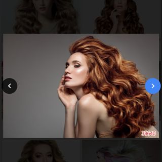 Tranh dán tường 3D trang trí salon tóc