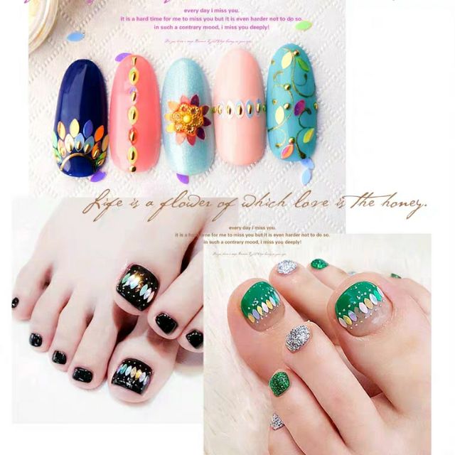 Set Phụ Kiện Trang Trí Hạt Gạo Nail