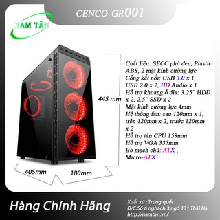 Vỏ máy tính - Case Cenco Gamerhunter GR-001