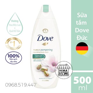[lựa mùi] Sữa tắm dưỡng ẩm Dove Đức 500ml