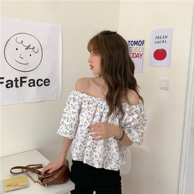 áo croptop Áo Voan Hoa Tay Ngắn Phồng Thời Trang Dành Cho Nữ JL-TX-164 2022