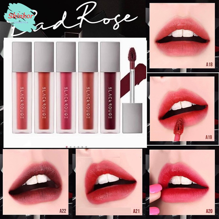 [MUA 1 TẶNG 1] Son Black Rouge Air Fit Tint A17-A32 Shinkor | BigBuy360 - bigbuy360.vn