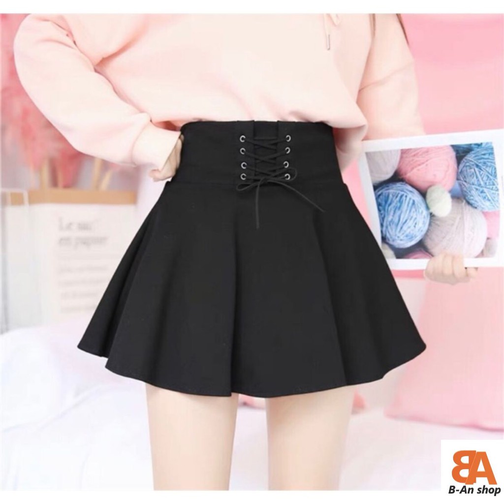 [VIDEO] Chân váy đan dây bụng có quần trong