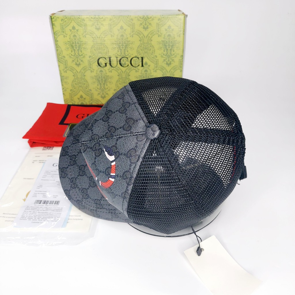 Nón kết gc Mũ lưỡi trai Gc thời trang cao cấp rắn mỏ ngắn supper like âu 1.1 màu đen full box hộp cực đẹp(Nón thiết kế)