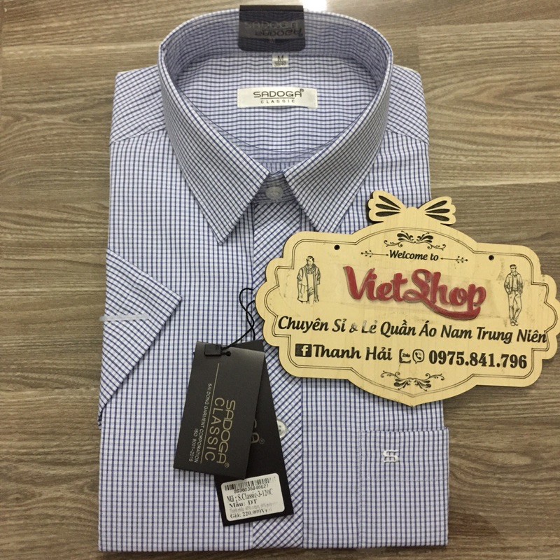 Áo sơ mi hoạ tiết cộc tay nam trung niên( nhiều mẫu) | BigBuy360 - bigbuy360.vn