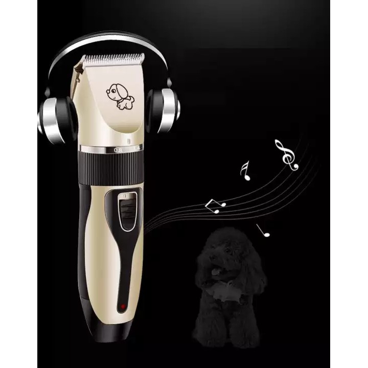 USB6800 -Tông đơ máy cắt lông chó mèo chuyên dụng dùng grooming spa (đủ phụ kiện) Tông đơ Pin sạc USB