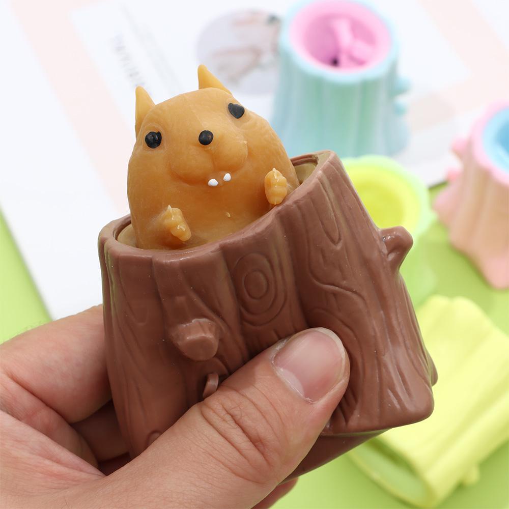 Đồ Chơi Nắn Bóp Đàn Hồi Giảm Stress Hình Chú Sóc Hoạt Hình LAYOR1