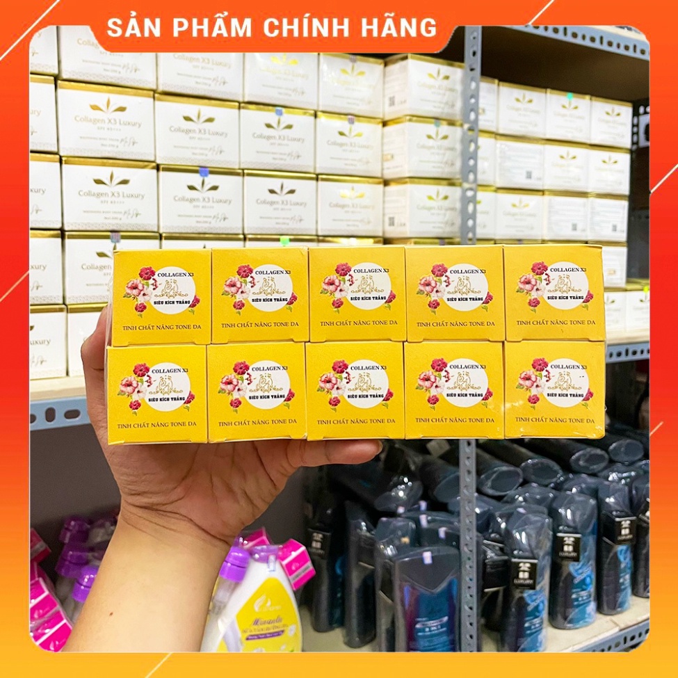 Kem kích trắng Collagen X3 Mỹ Phẩm Đông Anh TẮM LÀ TRẮNG