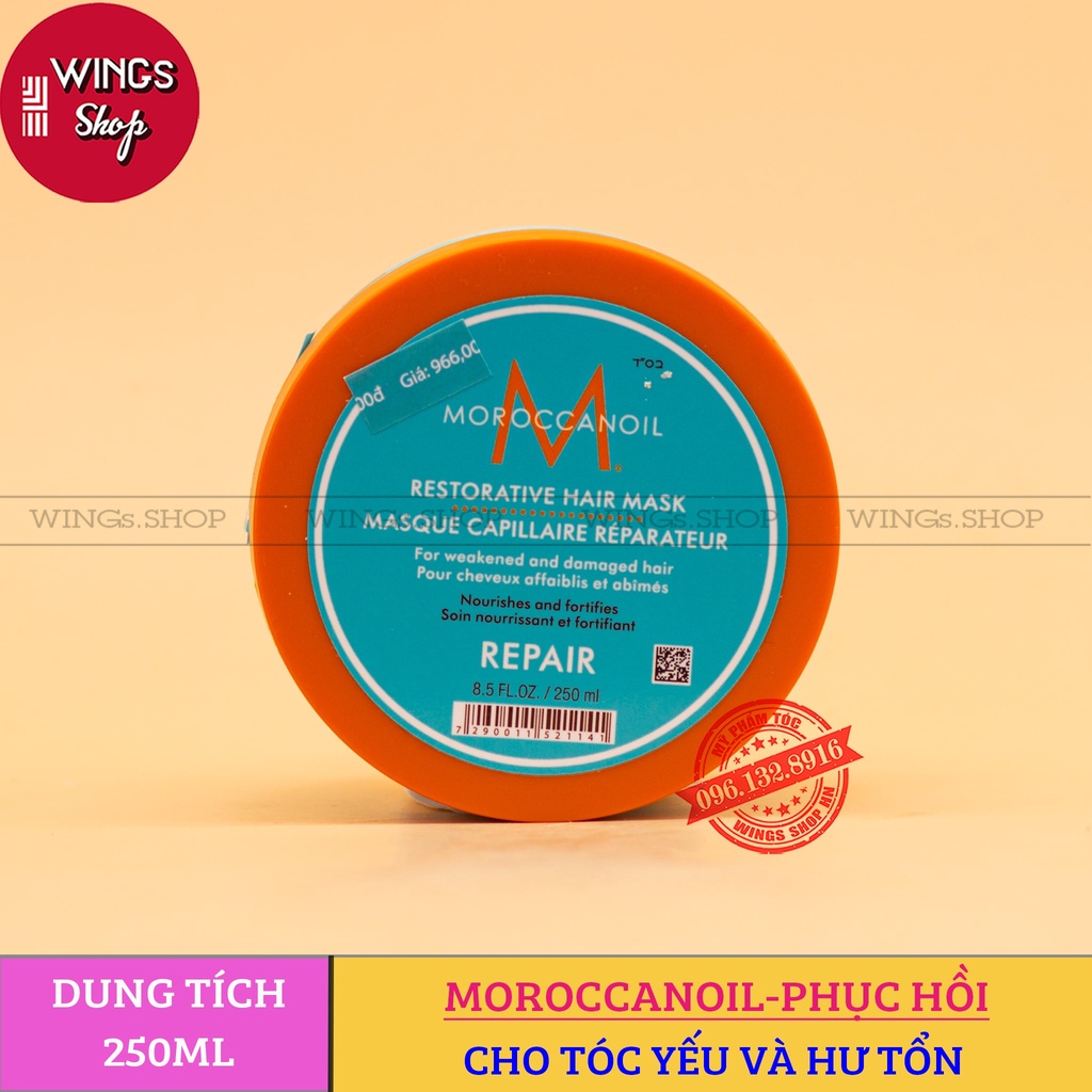 Kem Hấp Ủ Tóc Moroccanoil 250ml-500ml Chính Hãng | Phục Hồi, Dưỡng Ẩm, Giúp Tóc Siêu Mềm Mượt