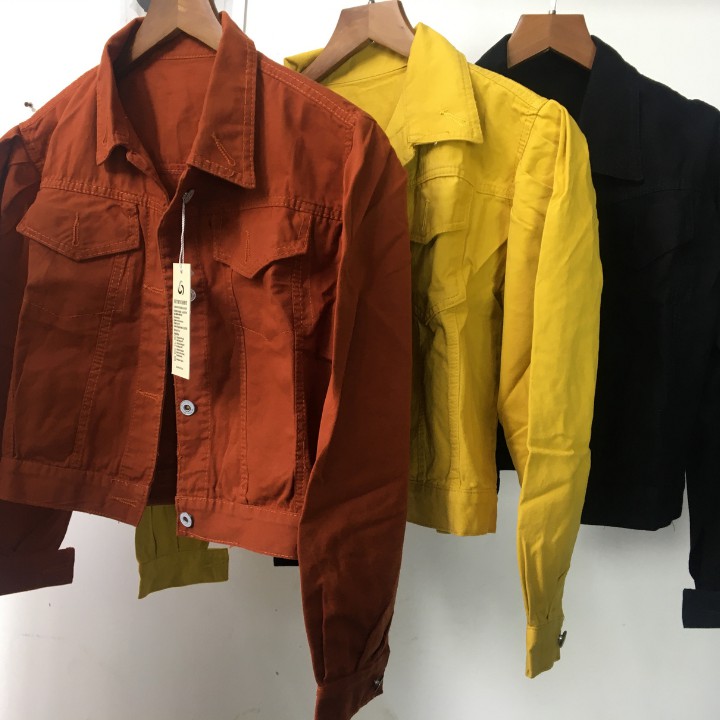 Áo Khoác Kaki Nữ Dày Dặn Màu Sắc Trẻ Trung Túi Hộp Mẫu Mới Đậm Chất Thời Trang | BigBuy360 - bigbuy360.vn