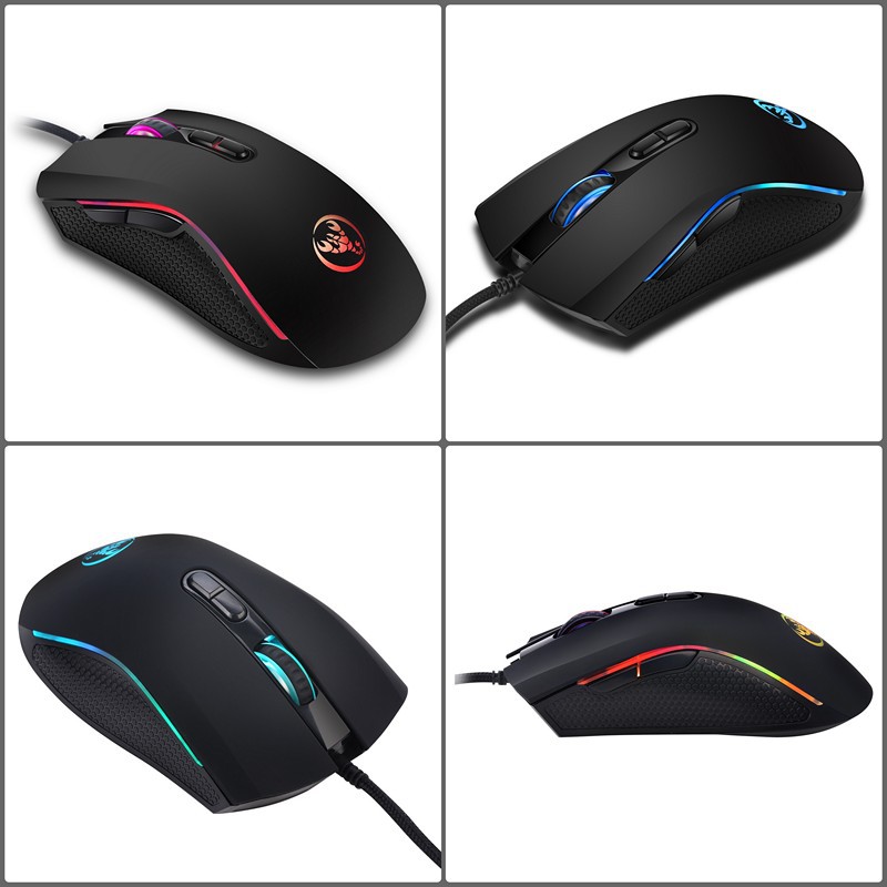 Chuột LED RGB 3200 DPI Gaming Mouse HXSJ A868