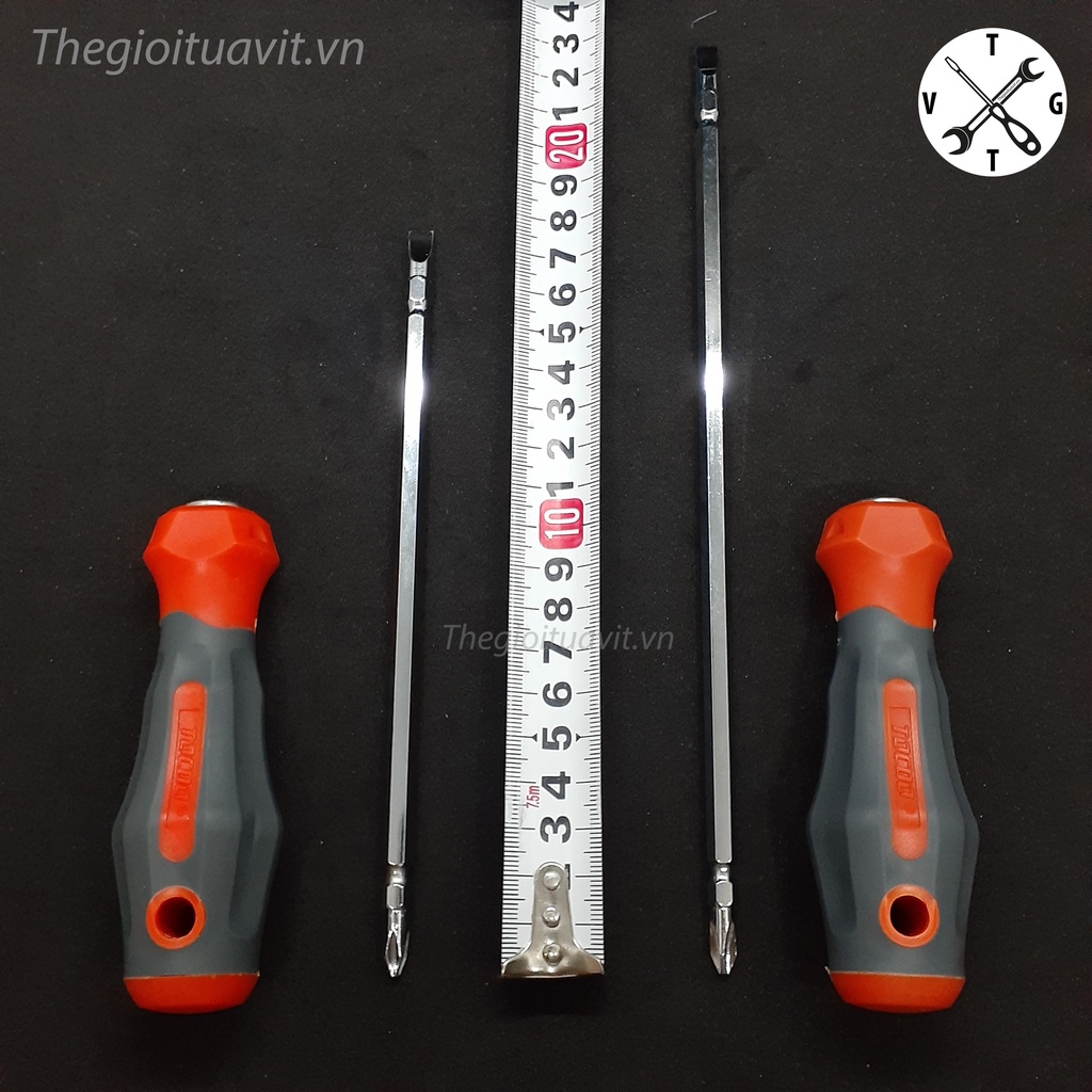 Tua vít 2 đầu từ TOCDO 6.3x130mm 6.3x180mm 6.3x230mm