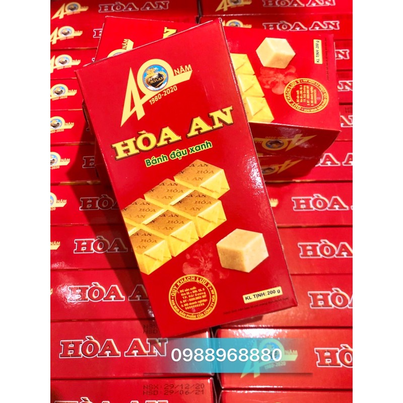 Bánh Đậu Xanh Hoà An 200g