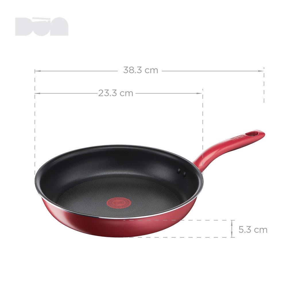 Combo So chef chảo chống dính thương hiệu Tefal - Nồi tefal 22cm - Chảo lòng sâu 24cm - Chảo lòng sâu 28cm