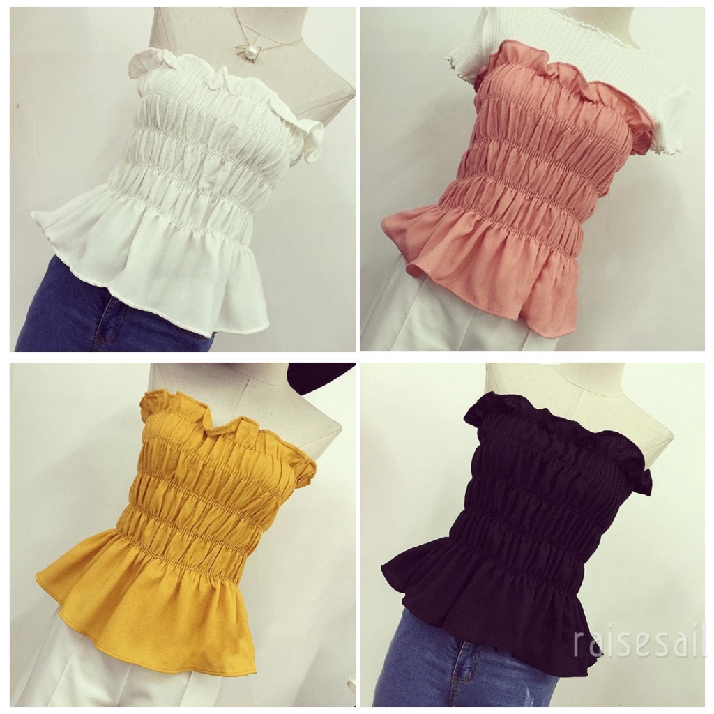 Áo thun không dây dạng ống gợi cảm dành cho nữ | BigBuy360 - bigbuy360.vn