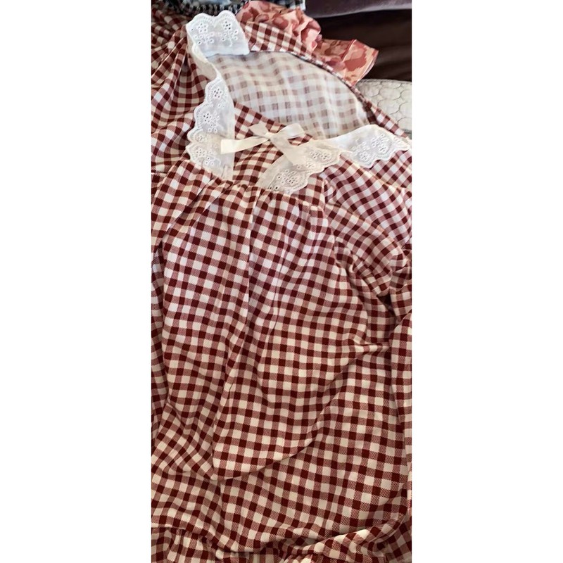 Bộ ngủ nữ cổ vuông hàng order 🥰