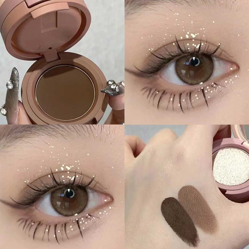 Bảng Phấn Mắt 3 Trong 1 Màu Sắc Long Lanh Chống Nước Lâu Trôi Tiện Dụng